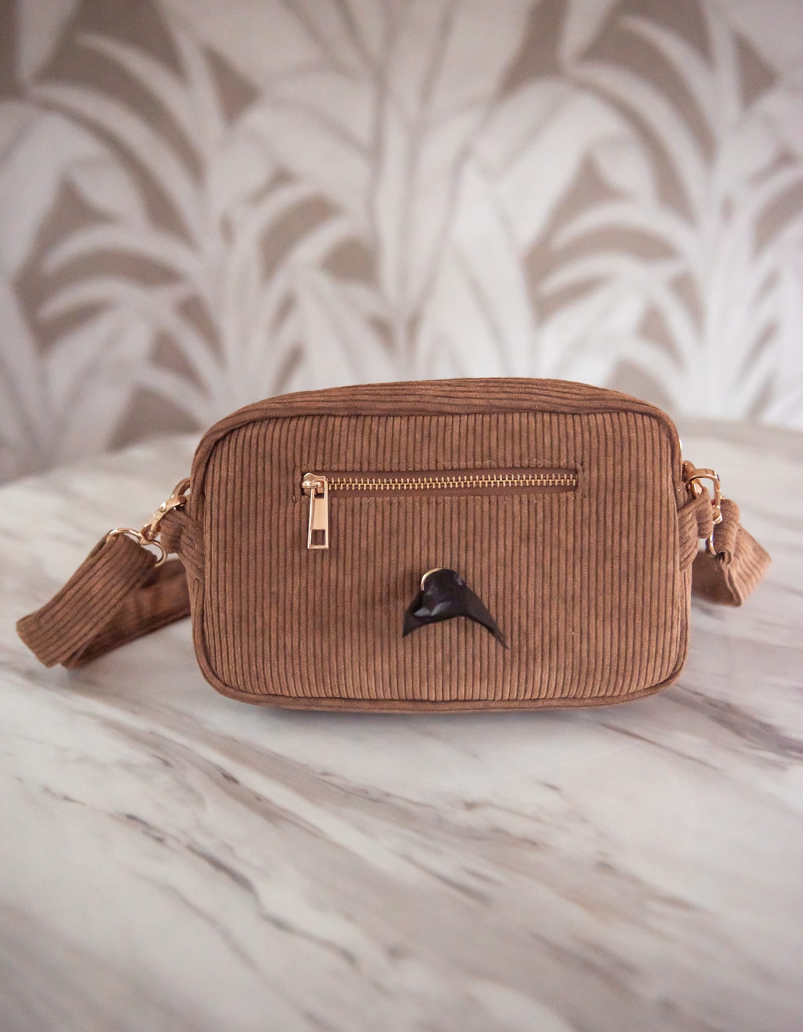 Fancy Dog Mom Bag Rib Browny - Image 2