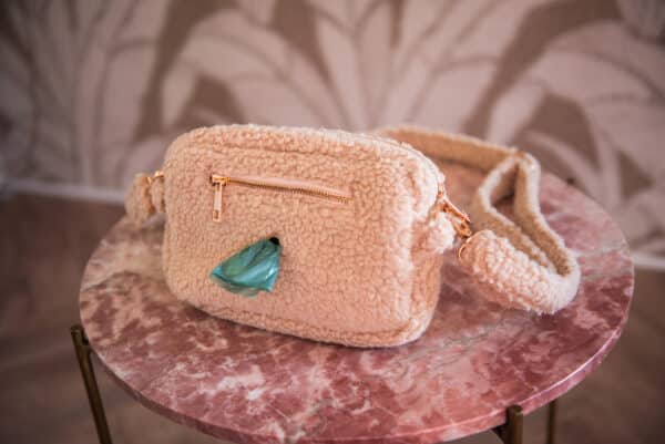 Fancy dog mom bag Teddy Beige - Image 4