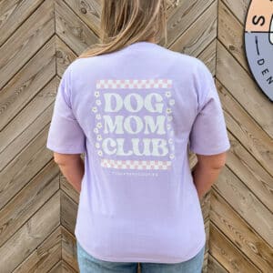 Dog mom club shirt